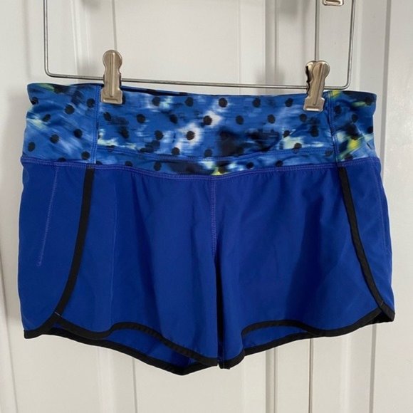 lululemon athletica speed up shorts size 4 - Picture 1 of 3